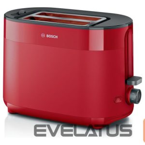 Тостер Bosch  Compact Toaster | TAT2M124 MyMoment | Power 950 W | Number of slots 2 | Housing material Plastic | Red 