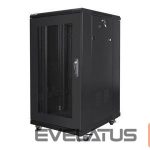 Другие товары Lanberg  | Rack cabinet 19" free-standing 22U/600x800 (flat pack) with mesh door | FF01-6822-23B | Black 