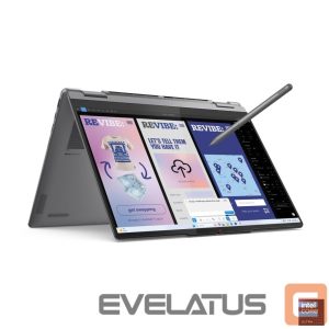Портативный компьютер Lenovo  Yoga 7 2-in-1 14ILL10 | Luna Grey | 14 " | OLED | Touchscreen | WUXGA | 1920 x 1200 pixels | Intel Core Ultra 7 | 256V | 16 GB | Soldered LPDDR5x | Solid-state drive capacity 512 GB | Intel Arc Graphics 140V | Windows 11 Home | 802.11be | Bluetooth version 5.4 | Keyboard language English | Keyboard backlit | Warranty 24 month(s) | Battery warranty 12 month(s) 