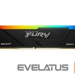 Оперативная память DDR4 Kingston  KF436C18BB2A/32  32GB 3600MT/s DDR4 CL18 DIMM FURY Beast RGB | 