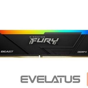 Оперативная память DDR4 Kingston  KF436C18BB2A/32  32GB 3600MT/s DDR4 CL18 DIMM FURY Beast RGB | 