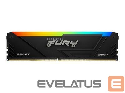 Оперативная память DDR4 Kingston KF436C18BB2A/32 32GB 3600MT/s DDR4 CL18 DIMM FURY Beast RGB |