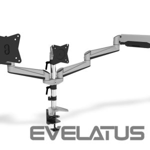 Кронштейн для телевизора Digitus  Desk Mount | Triple Monitor Gas Spring Mount DA-90363 | Adjustable Height, Tilt, Swivel | 15-27 " | Maximum weight (capacity) 3x6 kg | Silver 