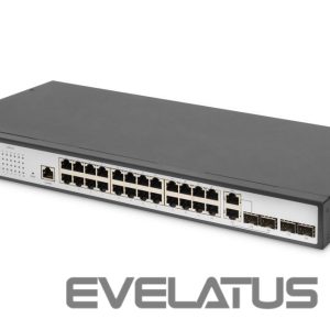 Сервер - Прочие аксессуары Digitus  24-Port Gigabit Switch | DN-80221-3 | Managed L2 | Desktop/Wall-mountable 