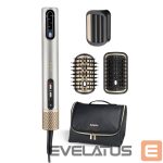 Фен-щётка Babyliss  | Hair styling comb | Air Wand AS6555E | Ion conditioning | Number of heating levels 4 | 1600 W | Chrome 