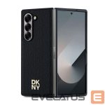 Чехол на заднюю панель DKNY - DKNY PU Leather Repeat Pattern Stack Logo MagSafe Case for Samsung Galaxy Z Fold 6 Black 