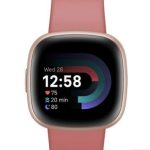 Умные часы Fitbit  Versa 4 Smart watch NFC , GPS Pink Sand