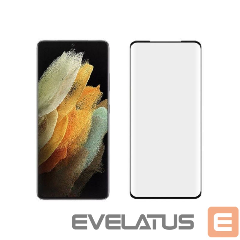 Защитное стекло Evelatus Samsung Galaxy S21 Ultra 3D Full Cover Japan Glue Glass Anti-Static