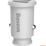 Авто зарядка Baseus  rain Car Charger mini car charger 2x USB 3.1A white (CCALL-ML02) White