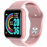 Умные часы iWear  M8 Smart & Fit Watch with Full Touch 1.3'' IPS Media control / HR / Blood pressure / Social Pink