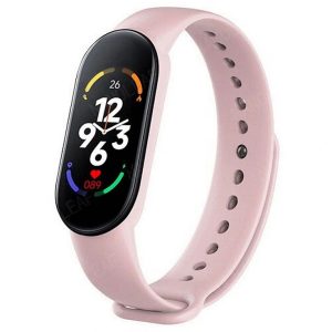 Фитнес браслет iWear  SM7 Smart Bracelet 0.96'' TFT - Fitness Tracker IP67 with HR & Blood pressure / Social / Sleep Pink