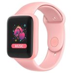 Фитнес браслет iWear  M7 Smart & Fit Watch with Full Touch 1.3'' IPS Media control / HR / Blood pressure / Socia Pink