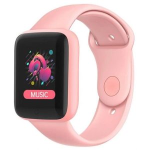 Фитнес браслет iWear  M7 Smart & Fit Watch with Full Touch 1.3'' IPS Media control / HR / Blood pressure / Socia Pink