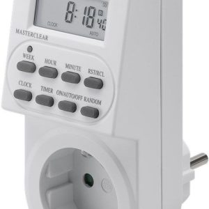 Другой аксессуар для компьютера Goobay  Digital timer 51277  White 