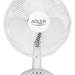 Вентилятор Adler  AD 7304 Desk Fan, Number of speeds 3, 45 W, Oscillation, Diameter 40 cm, White 