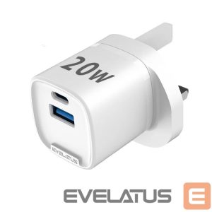 Адаптер Evelatus  Evelatus QuickVolt Adapter20W UK/HK White