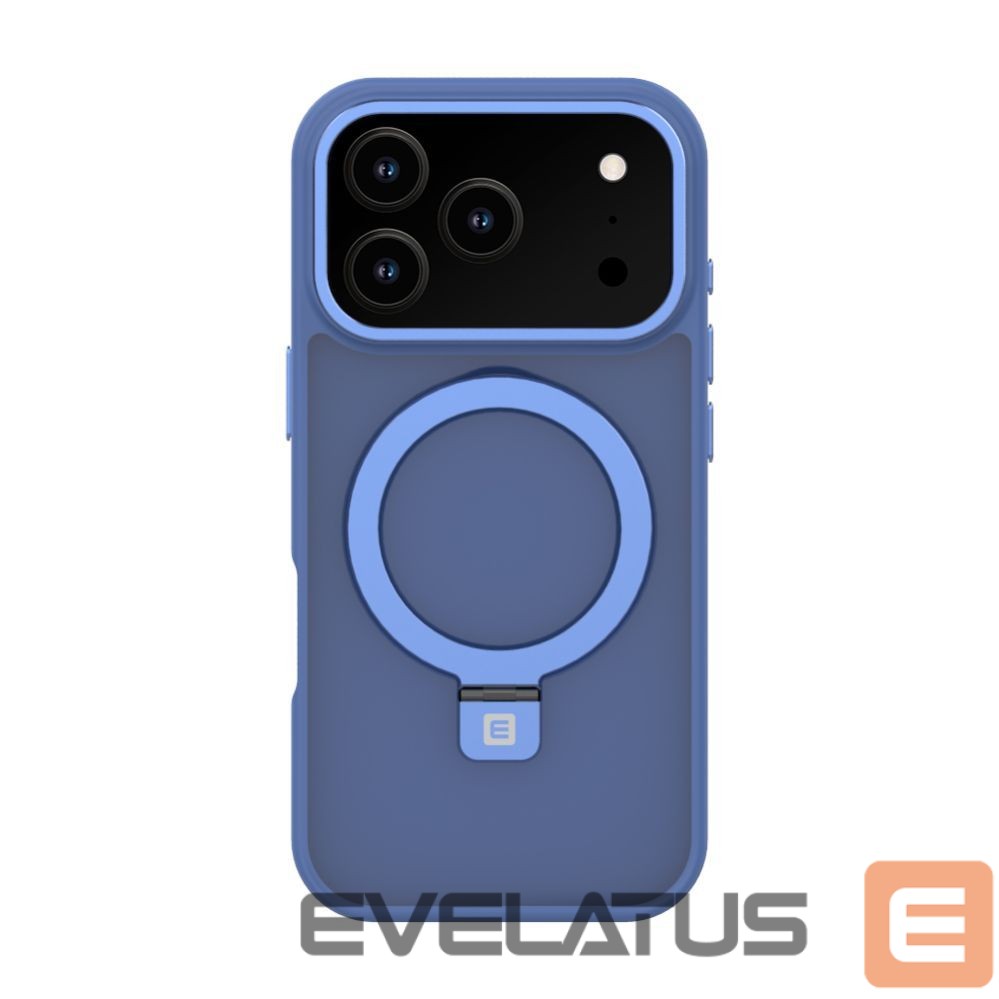 Чехол на заднюю панель Evelatus Apple iPhone 17 Pro Shield Case With MagSafe & Stand Matte Blue