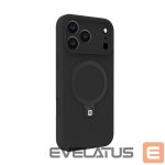 Чехол на заднюю панель Evelatus Apple iPhone 17 Pro Premium MagSafe with Stand Soft Touch Silicone Case Black