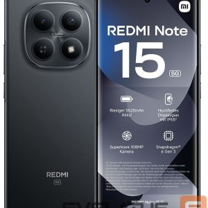 Смартфон Xiaomi  Redmi Note 15 5G 6/128GB Black