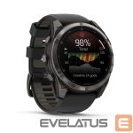 Умные часы Garmin  fenix® 8 Pro – 51 mm, MicroLED
Sapphire, Carbon grey DLC titanium with Black/pebble grey silicone band 