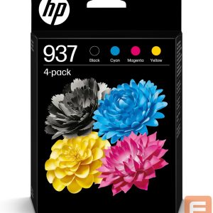 Принтеры HP  HP 937 CMYK Original Ink Cartridge 4-Pac 