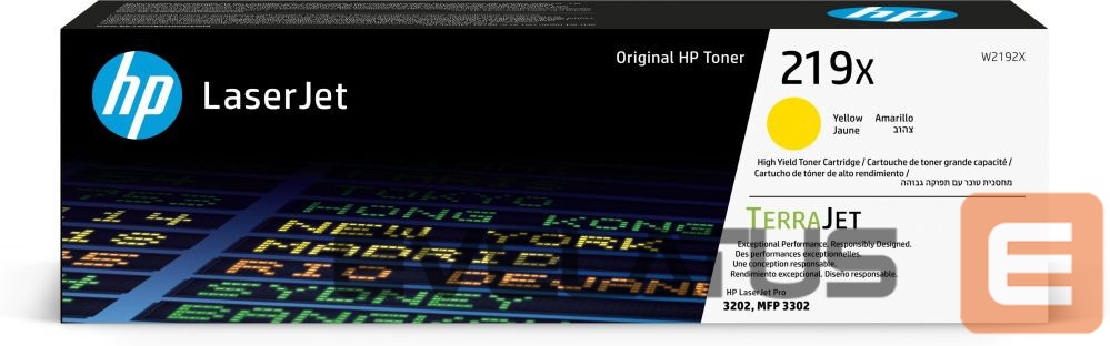 Офисные принадлежности HP HP 219X HY Yellow Org LJ Toner Cartridge