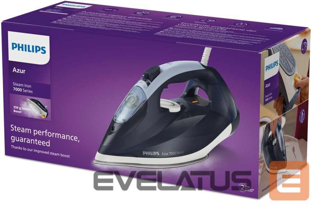 Утюг Philips DST7030/20 Steam iron, Dark Blue