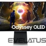 Монитор Samsung  Monitor||34"|Gaming/Smart/Curved/21 : 9|Panel OLED|3440x1440|21:9|175Hz|0.03 ms|Speakers|Swivel|Height adjustable|Tilt|LS34DG850SUXDU 