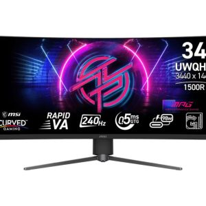 Монитор MSI  LCD Monitor||34 "|3440 x 1440 pixels|Native aspect ratio 21:9|LCD|MPG346CQRFX24 