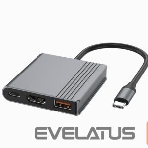 Модули и трансиверы Gembird  I/O ADAPTER USB-C TO HDMI/USB3/3IN1 A-CM-COMBO3-05 