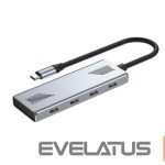 Переходник Gembird  I/O HUB USB-C 4PORT/UHB-CM-U310-C4-01 