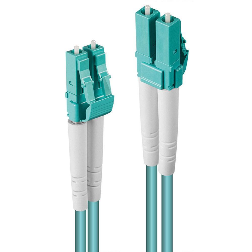Серверные кабели LINDY CABLE FIBRE OPTIC LC/LC OM3/50M 46402