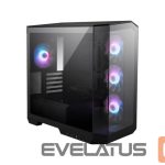Корпус для компьютера MSI  Case||MidiTower|Case product features Transparent panel|Not included|MicroATX|Colour Black|MAGPANOM100RPZ 