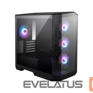 Корпус для компьютера MSI  Case||MidiTower|Case product features Transparent panel|Not included|MicroATX|Colour Black|MAGPANOM100RPZ 