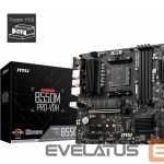 Материнская плата для процессоров AMD MSI  Mainboard||AMD B550|SAM4|MicroATX|Memory DDR4|Memory slots 4|2xPCI-Express 3.0 1x|1xPCI-Express 4.0 16x|2xM.2|1x15pin D-sub|1xHDMI|1xDisplayPort|2xAudio-In|1xAudio-Out|2xUSB 2.0|4xUSB 3.2|1xPS/2|1xRJ45|B550MPRO-VDH 