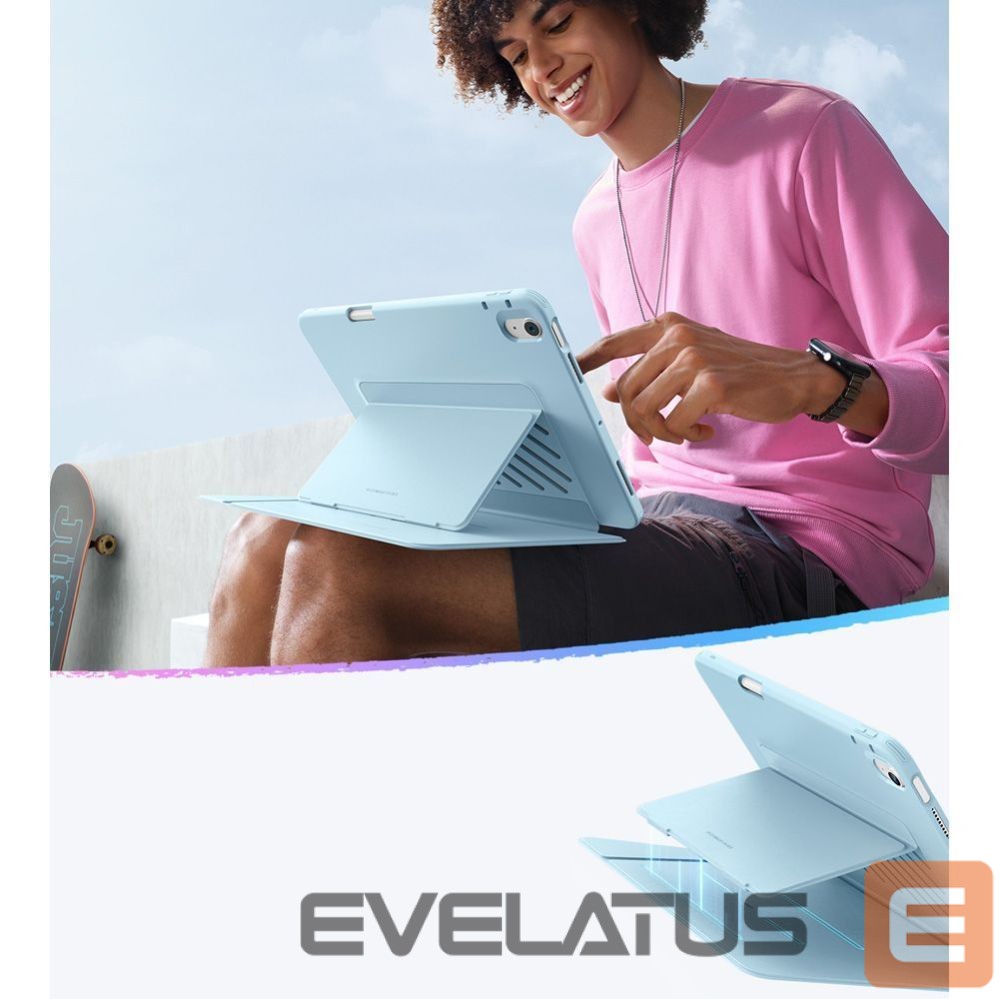Другие товары ESR ESR Flip Hybrid Case for iPad 10.9" (2020/2022) / 11" (2024/2025/2026) - Blue