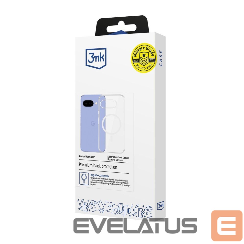 Другие товары 3MK 3mk Armor MagCase for Google Pixel 10A - Transparent