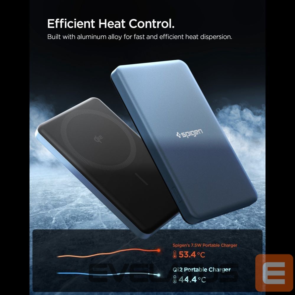 Другие товары Spigen Spigen EA2205MQ Essential MagSafe 5000MAH 22.5W QI2 Power Bank - Navy Blue