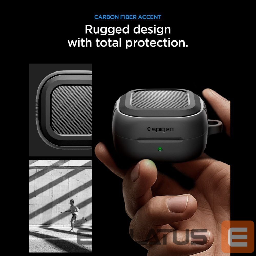 Другие товары Spigen Spigen Rugged Armor Case for Samsung Galaxy Buds 4 / 4 Pro - Matte Black