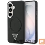 Другие товары Guess  Guess Embossed Ring Triangle Logo MagSafe case for Samsung Galaxy S26 - black 