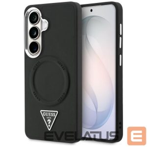 Другие товары Guess  Guess Embossed Ring Triangle Logo MagSafe case for Samsung Galaxy S26 - black 