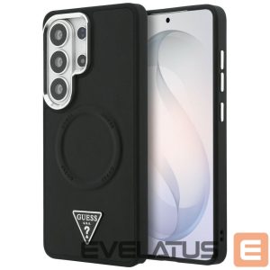 Другие товары Guess  Guess Embossed Ring Triangle Logo MagSafe Case for Samsung Galaxy S26 Ultra - Black 