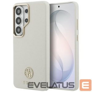 Другие товары Guess  Guess Rhinestone Round Logo MagSafe Case for Samsung Galaxy S26 Ultra - Beige 