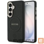 Другие товары Guess  Guess Saffiano Peony Embossed Ring MagSafe case for Samsung Galaxy S26 - black 