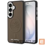 Другие товары Karl Lagerfeld  Karl Lagerfeld Embossed Ring Initials MagSafe Case for Samsung Galaxy S26 - Brown 