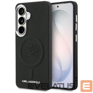 Другие товары Karl Lagerfeld  Karl Lagerfeld Embossed Ring Initials MagSafe Case for Samsung Galaxy S26 - Black 