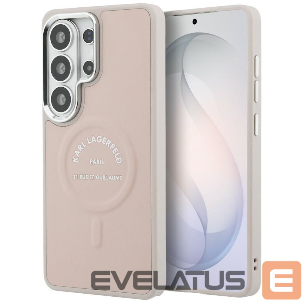 Другие товары Karl Lagerfeld Karl Lagerfeld Embossed Ring RSG Logo MagSafe Case for Samsung Galaxy S26 Ultra - Pink