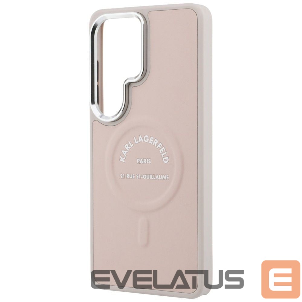 Другие товары Karl Lagerfeld Karl Lagerfeld Embossed Ring RSG Logo MagSafe Case for Samsung Galaxy S26 Ultra - Pink