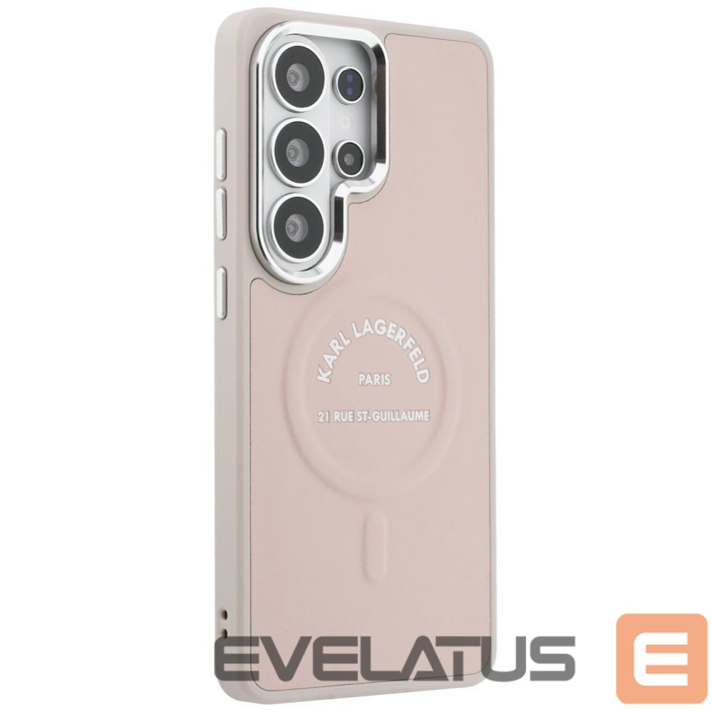 Другие товары Karl Lagerfeld Karl Lagerfeld Embossed Ring RSG Logo MagSafe Case for Samsung Galaxy S26 Ultra - Pink