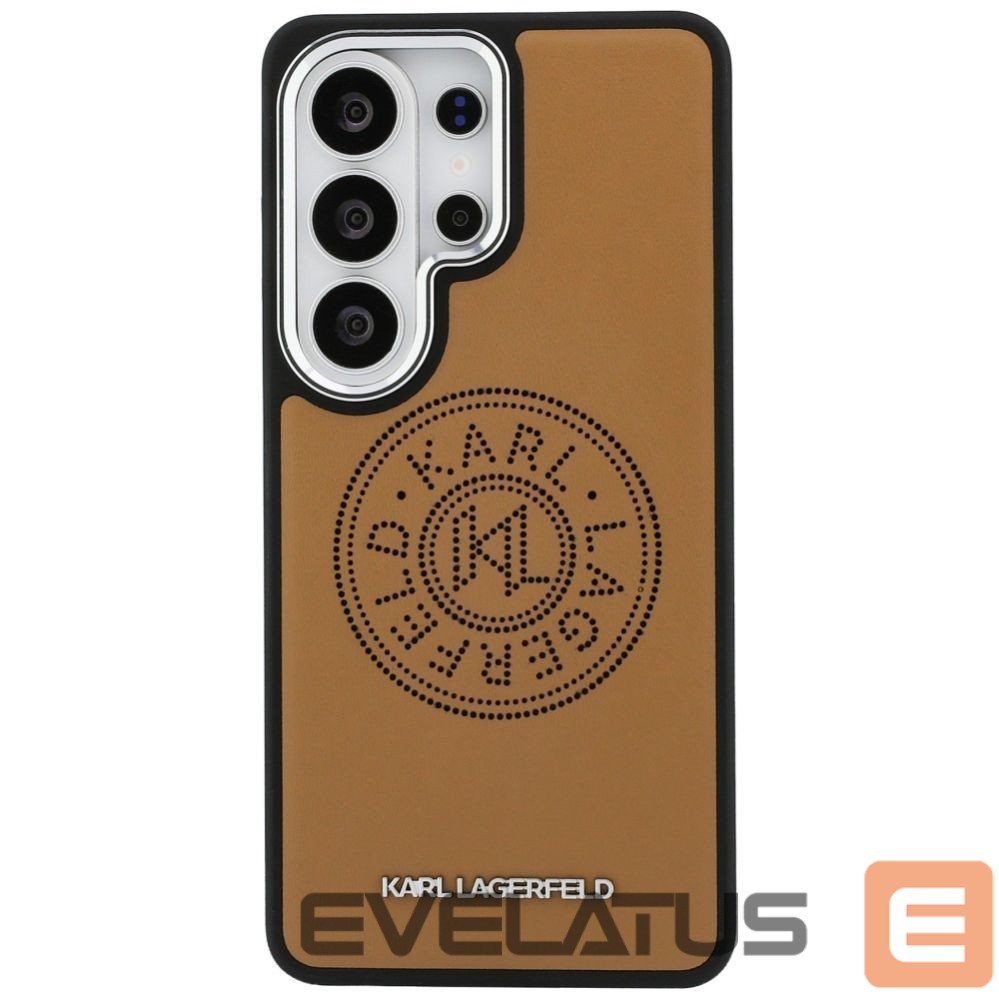 Другие товары Karl Lagerfeld Karl Lagerfeld Perforated KL MagSafe Case for Samsung Galaxy S26 Ultra - Brown